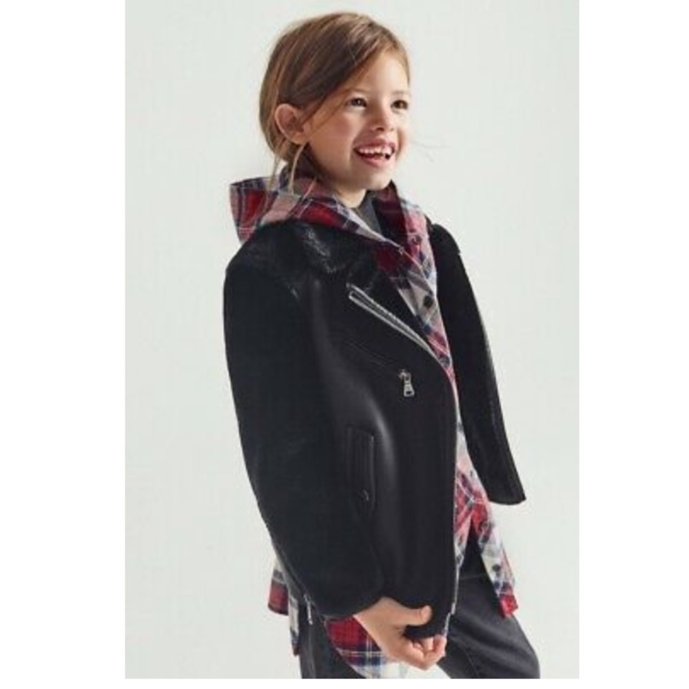 Zara • Girls Double Faced Biker Jacket